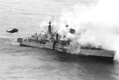 On This Day in 1982: 20 men lost their lives when Type 42 destroyer HMS ...