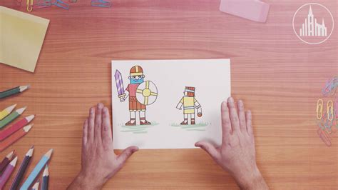 How to Draw David and Goliath | Come Create with Me—Drawing