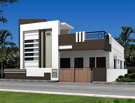 South Indian House Front Elevation Designs For Ground