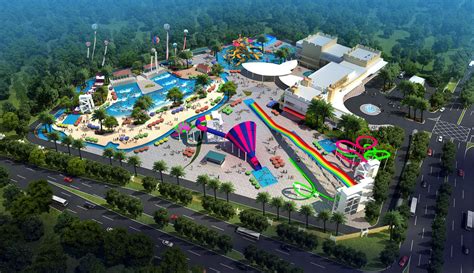 Large Holiday Waterpark Project , Indoor Amazing Funny Water Park ...