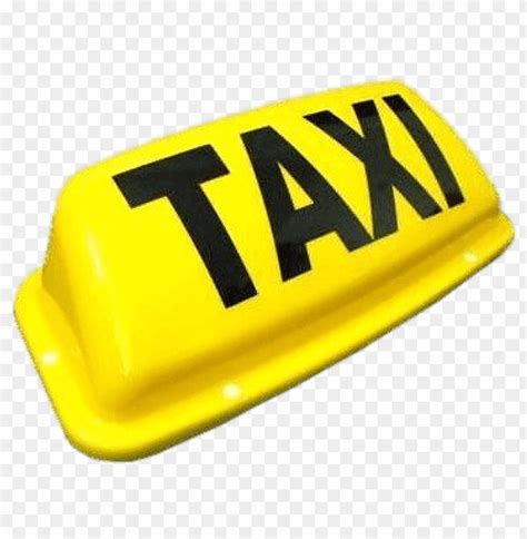 Taxi Sign cutout PNG & clipart images | TOPpng