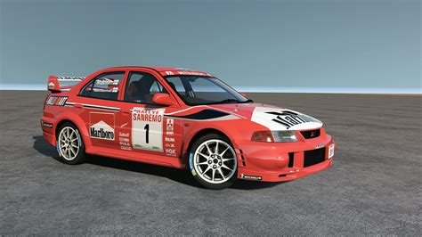 [Mitsubishi Lancer Evo VI]WRC Marlboro livery - GTA5-Mods.com