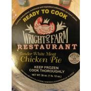 User added: Wright's Farm, tender white meet chicken pie: Calories, Nutrition Analysis & More ...