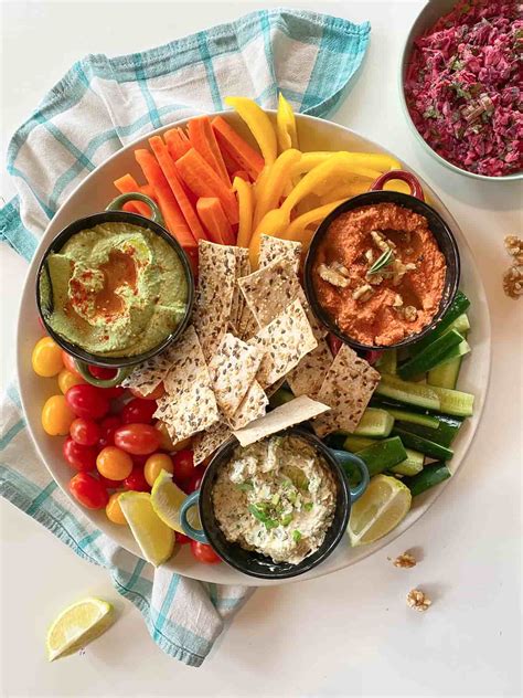 Ultimate mediterranean dips platter - Enhealthy.com - Delicious ...