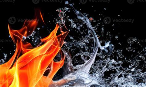 Fire Water Wallpaper