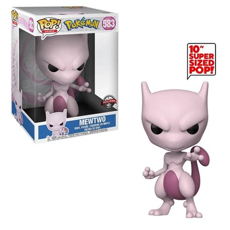 Funko Pop Pokemon - Mewtwo (10 pulgadas - 25cm) | SuperMegaPop