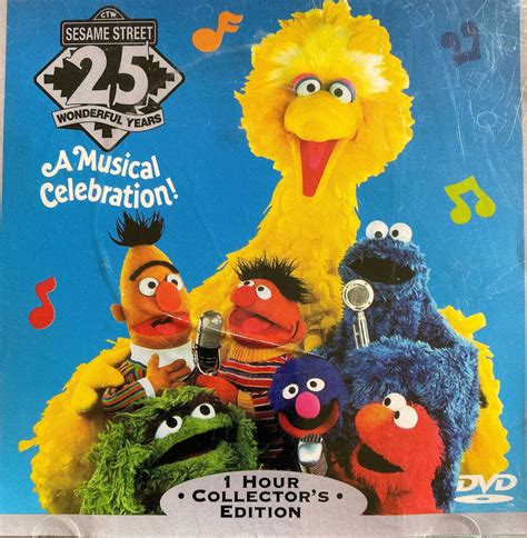 Sesame Street 25th Anniversary DVD - Etsy