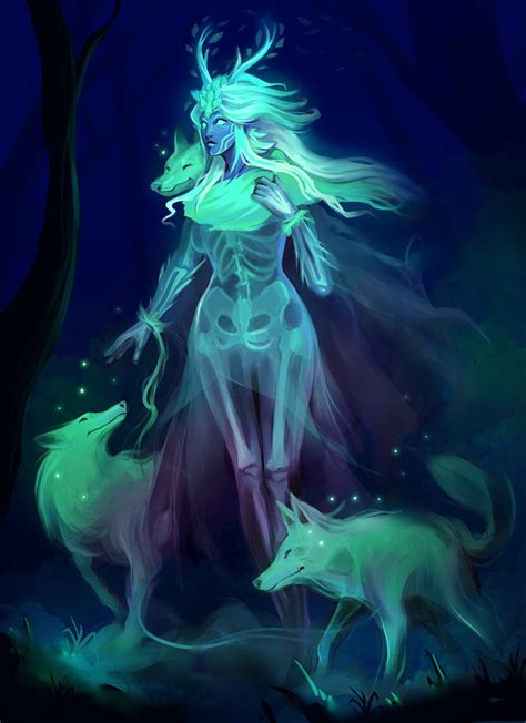 ArtStation - Forest Spirit, Desiree Moffatt | Fantasy character design ...