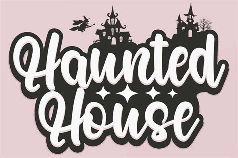 Haunted House Font by YanStudio · Creative Fabrica