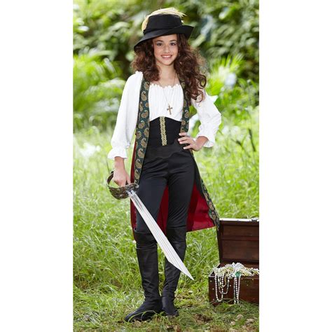 Pirates of the Caribbean 4 On Stranger Tides - Angelica Deluxe Child Costume | Kids costumes ...