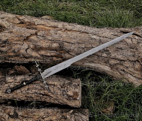 Nazgul Sword Hand Forged, Custom Engraved Sword, Lotr Sword, Lord of ...