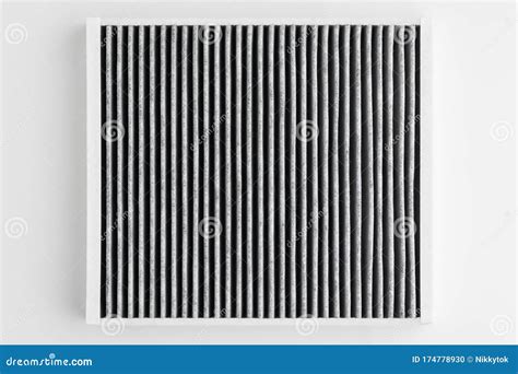 Carbon Air Filter for Car Ventilation System Stock Photo - Image of active, charcoal: 174778930