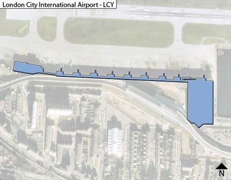 London City LCY Airport Terminal Map