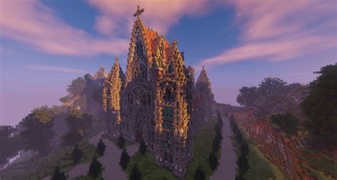 Cathedral Timelapse Minecraft Map