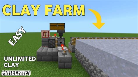 Easy Clay Farm In Minecraft Pe 1.20 / Clay Farm mcpe 1.20 / Minecraft ...