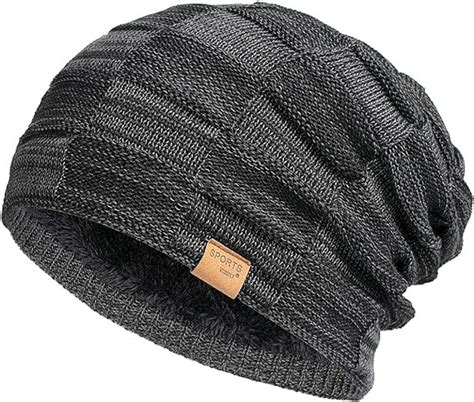 Vgogfly Slouchy Beanie for Men Winter Hats for Guys Cool Beanies Mens ...