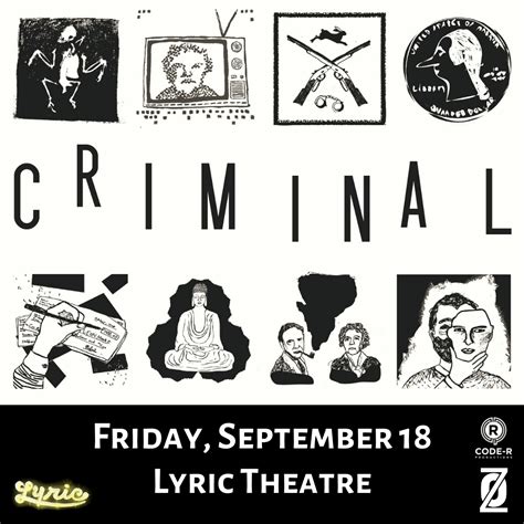 CANCELLED – Criminal – The Lyric Theatre