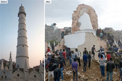 Nepal earthquake: Before and after photos - ABC News