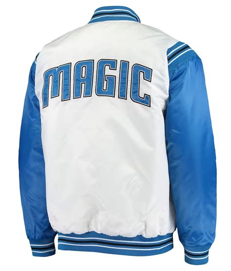 Starter Renegade Orlando Magic White and Blue Jacket - Jackets Creator