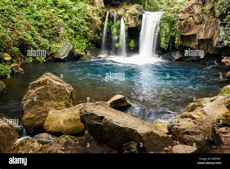 The Golgota Waterfalls of the Cupatitzio River in Uruapan, Michoacan ...