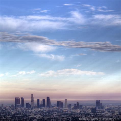 LA Skyline and a Summer Sunset | Wonders of the world, Los angeles ...