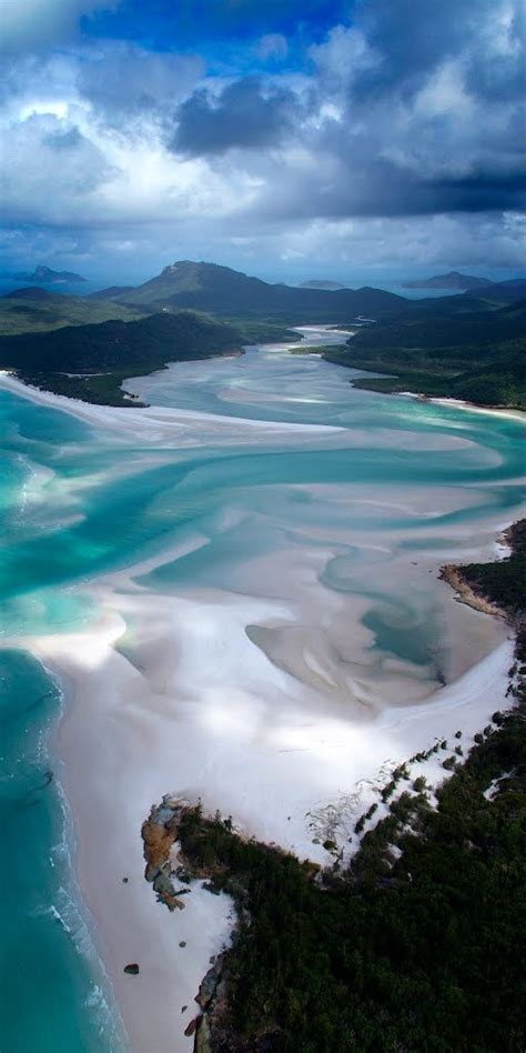 @ The Beach: Location - Whitehaven Beach, Australia