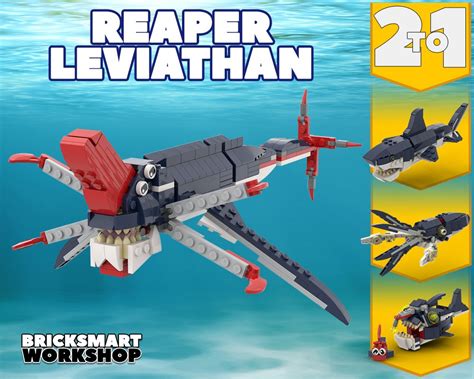 LEGO MOC Reaper Leviathan 31088 2 to 1 by bricksmartworkshop | Rebrickable - Build with LEGO