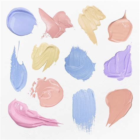 Colorful paint smear textured vector | Premium Vector - rawpixel