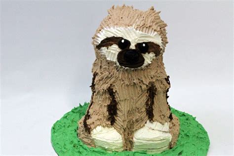 Sloth Cake Tutorial - British Girl Bakes