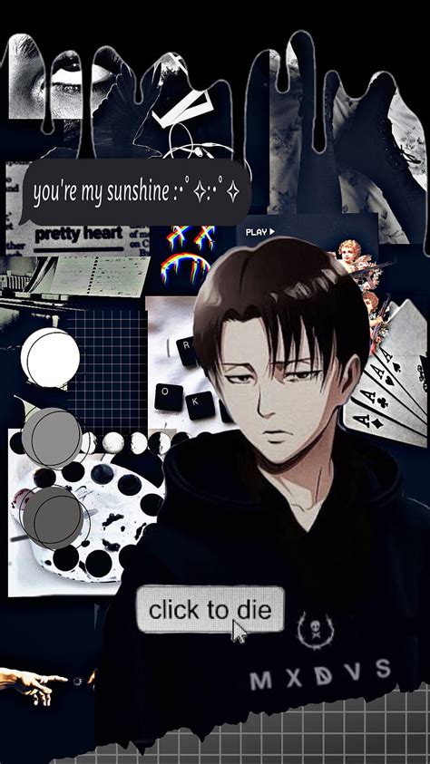 Emo Levi, aesthetic, anime, HD phone wallpaper | Peakpx