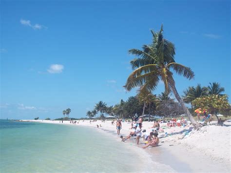 Sailboats and kitty litter: Sombrero Beach, Marathon, FL