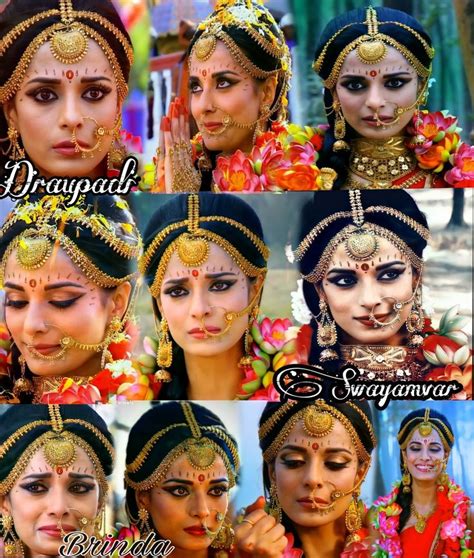 Draupadi Swayamvar look!