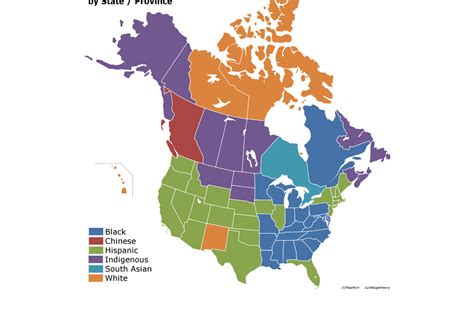 The second largest ethnic group in every state, in one map - Vox