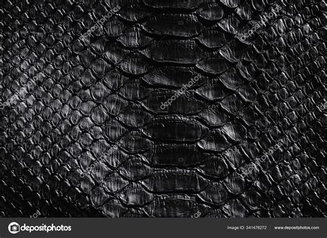 Black Snake Skin Pattern Texture Black Reptile Python Leather ...