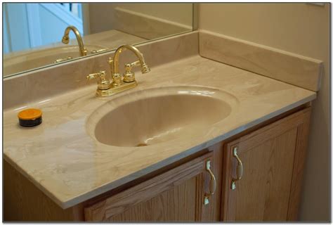 Bathroom Countertops With Built In Sinks - Sink And Faucets : Home ...