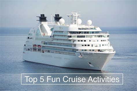 Top 5 Fun Cruise Activities To Enjoy | Cruise activities, Cruise ...