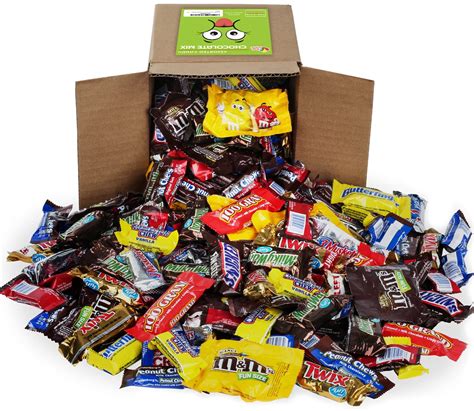 BULK CHOCOLATE CANDY BAR MIX LB Of Individually Wrapped Milk Chocolate Bars, Includes Kit Kat ...