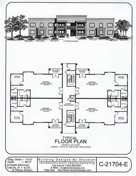 Commercial Building Plans and Designs