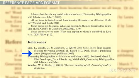 Apa Citation Wikipedia Article - Bibliographic Citations Using The Apa Harvard University Of ...