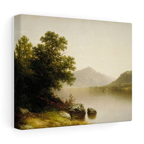 Lake George 1857 John William Casilear American Stretched - Etsy Ireland