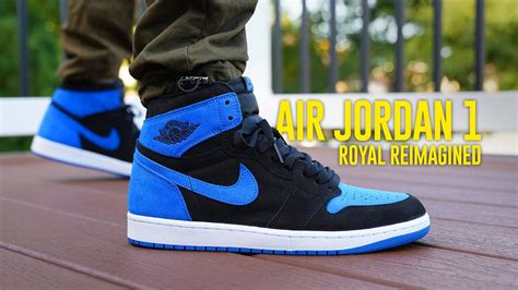 Air Jordan 1 Royal Reimagined Review & On Feet - YouTube