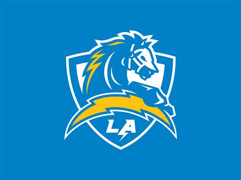 Updated Chargers Concept Logo | Chargers, Concept, ? logo