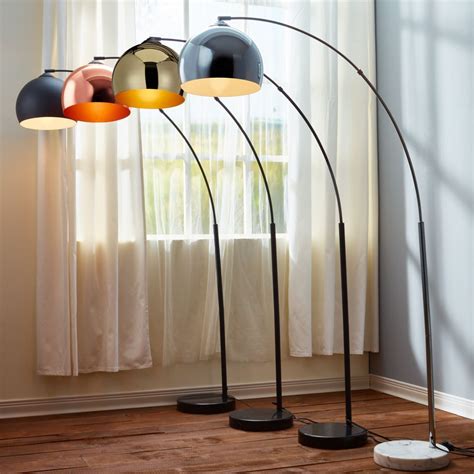 Versanora - Arquer Floor Lamp - Chrome | Teamson | Moderne stehlampen, Bogenlampe, Stehlampe weiß