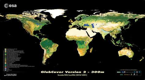 ESA - Envisat global land cover map