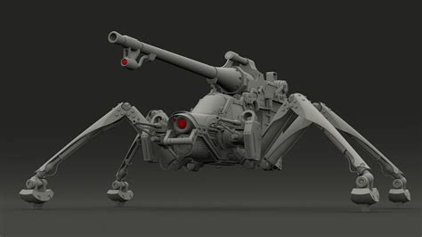 M1A4 Juggernaut High poly model (from anime 86), Phu Huynh on ArtStation at https://www ...