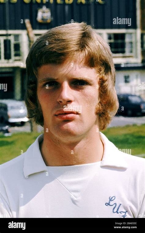 Gordon McQueen, Leeds United Stock Photo - Alamy