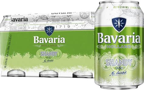 Bavaria Lager Shandy 24 x 330ml (Cans) : Amazon.co.uk: Grocery