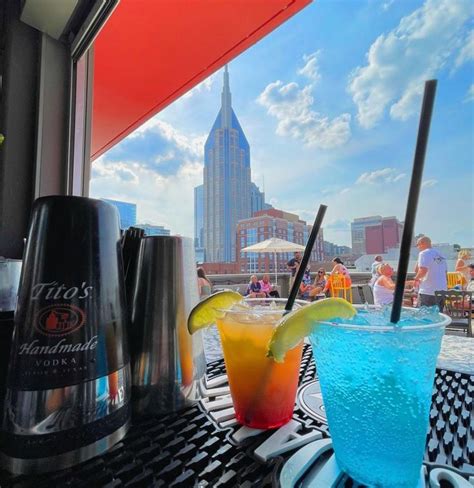 14 Rooftop Bars in Nashville • Amazing Views On Lower Broadway ...