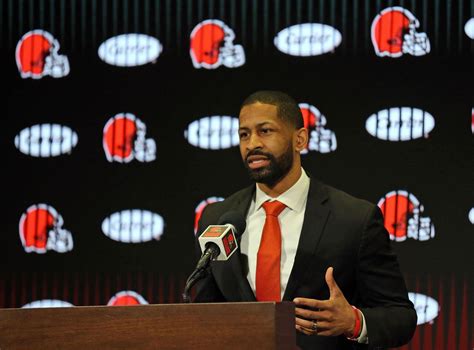 Andrew Berry discusses his new role as Browns GM at introductory press ...