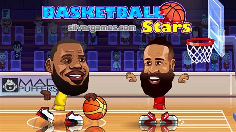 Basketball Stars - 在 SilverGames.com 在线玩 🕹️